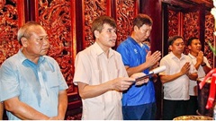 U23 Việt Nam dâng hương tưởng niệm Vua Hùng